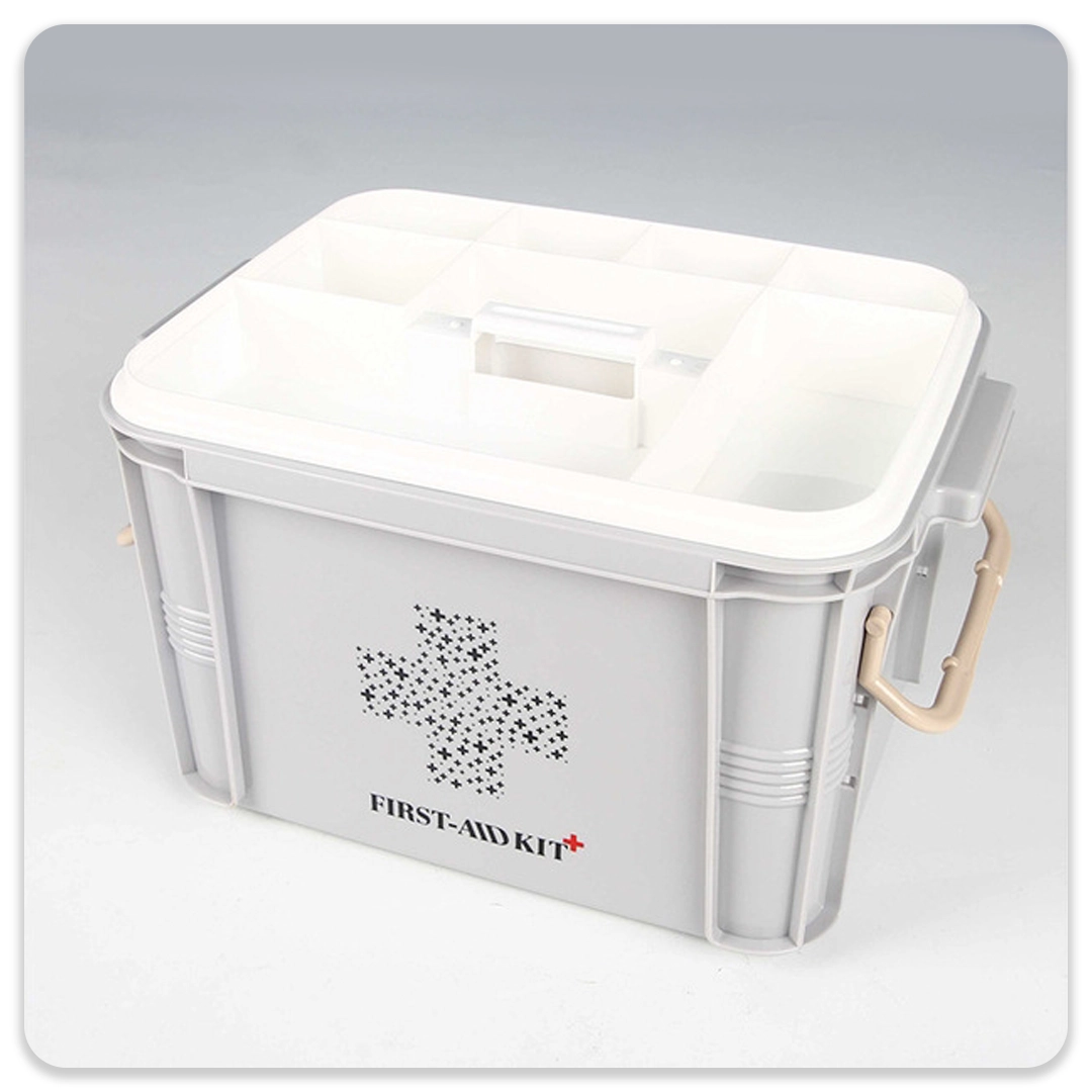 جعبه داروی درب دار شفاف - Image 5