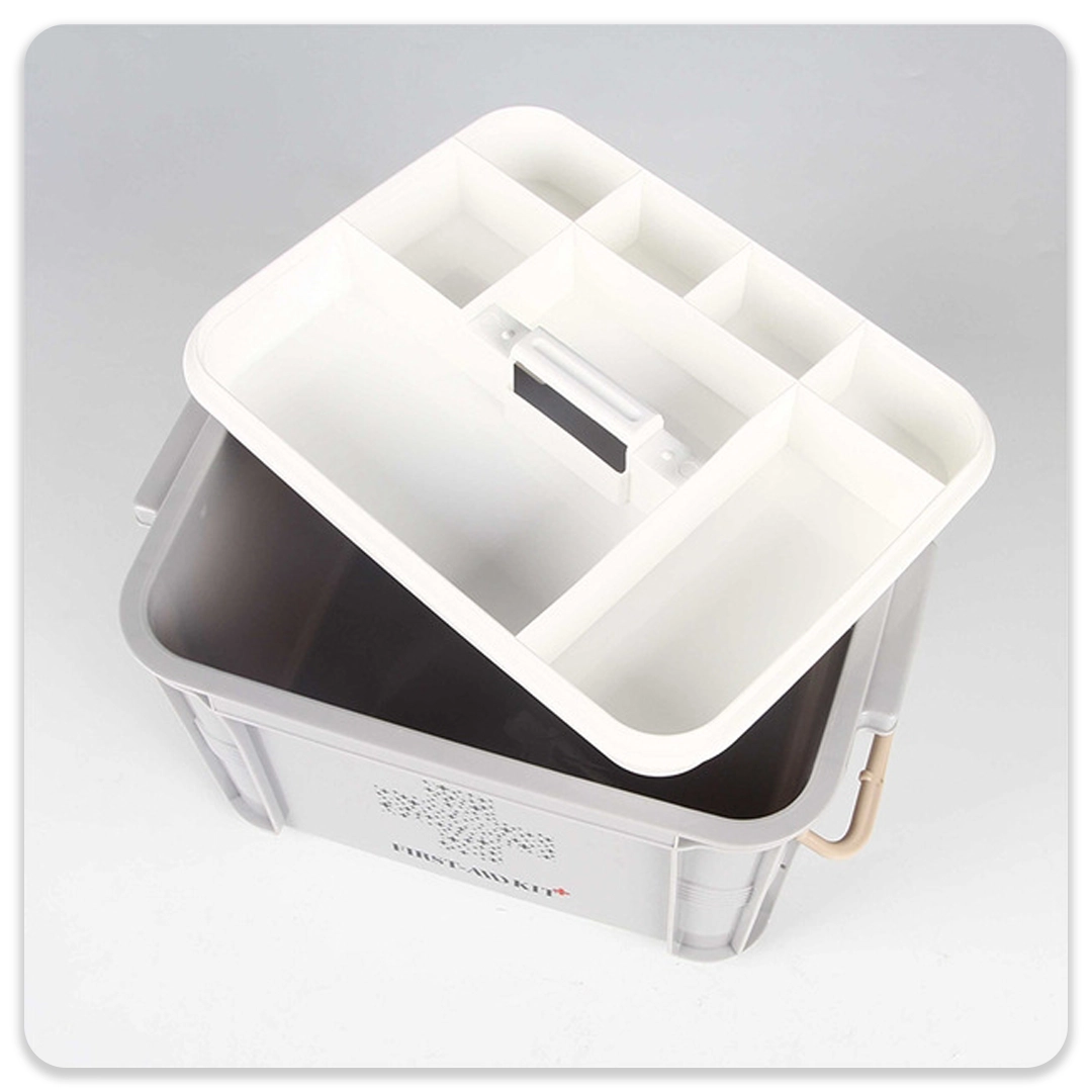 جعبه داروی درب دار شفاف - Image 4