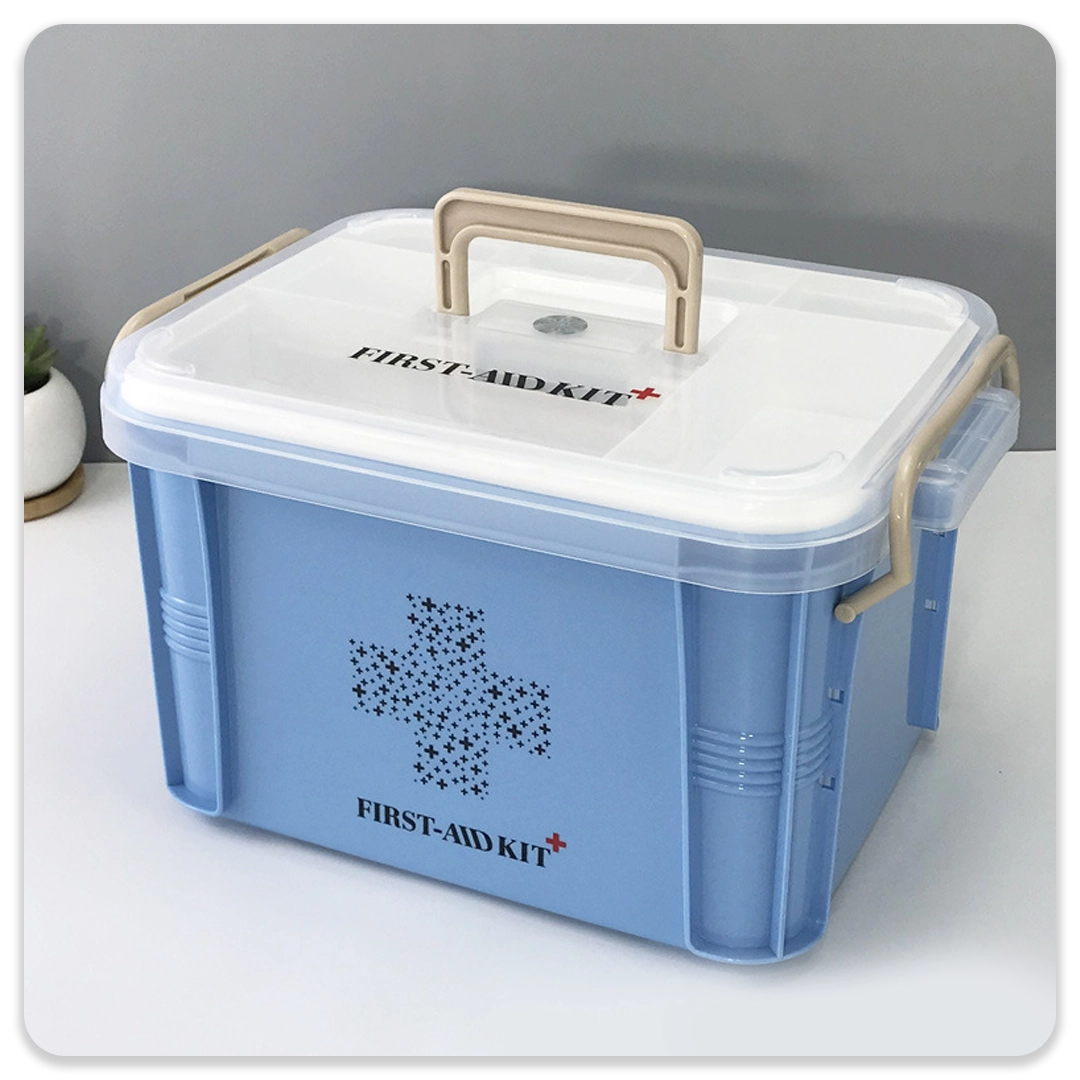 جعبه داروی درب دار شفاف - Image 3