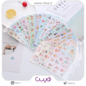 برچسب کارتونی حیوانات