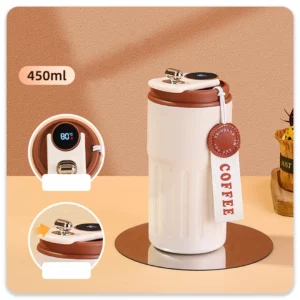 تراول ماگ کافی مدلKWYY - قهوه-ای