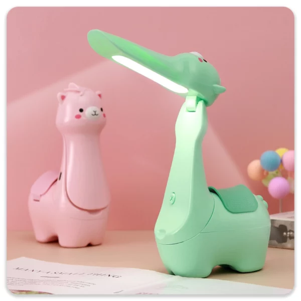 چراغ مطالعه و جامدادی طرح لاما - Image 7