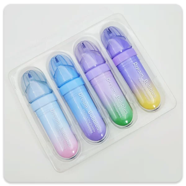 پک 4 عددی هایلایتر مدل Dream Bubbles PVC - Image 8