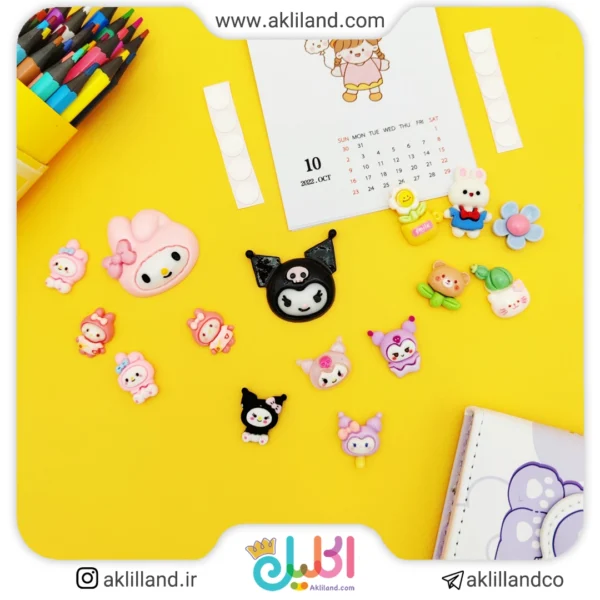 استیکر برجسته کرومی