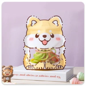 زیپ کیپ فانتزی حیوانات - زرد-رندوم