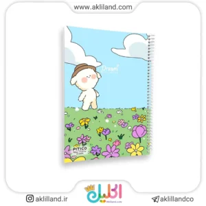 دفتر 40 برگ خط دار پیتیکو