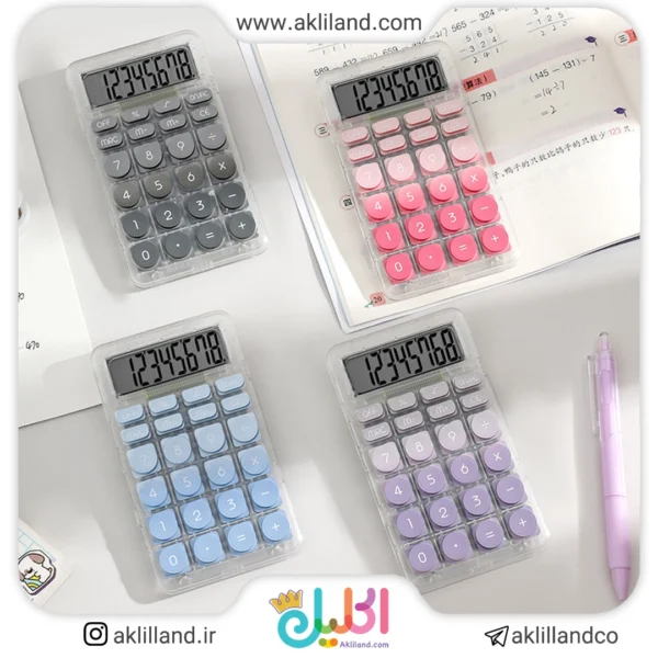 ماشین حساب شفاف