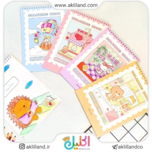 دفتر رنگامیزی پیتیکو