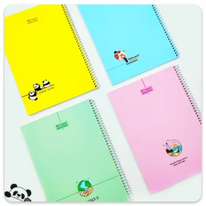 دفتر 50 برگ سیمی گلاسه پیک فدک