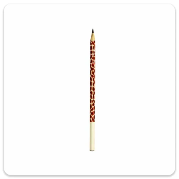 مداد مشکی فکتیس طرح زرافه