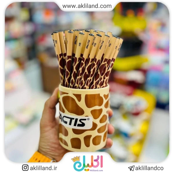 مداد مشکی فکتیس طرح زرافه