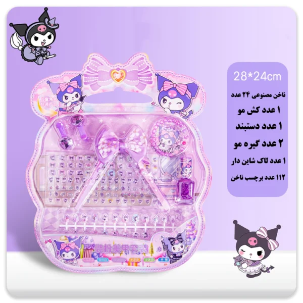 پک برچسب ناخن طرح کرومی (مدل رندوم) - Image 4