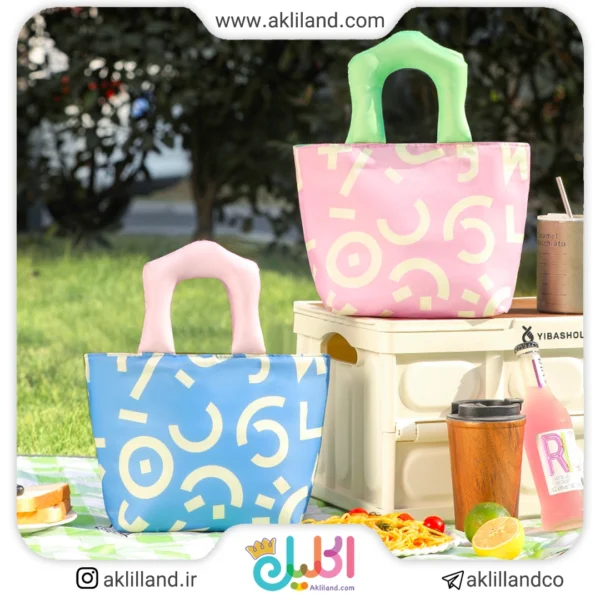 کیف غذا دسته پفکی