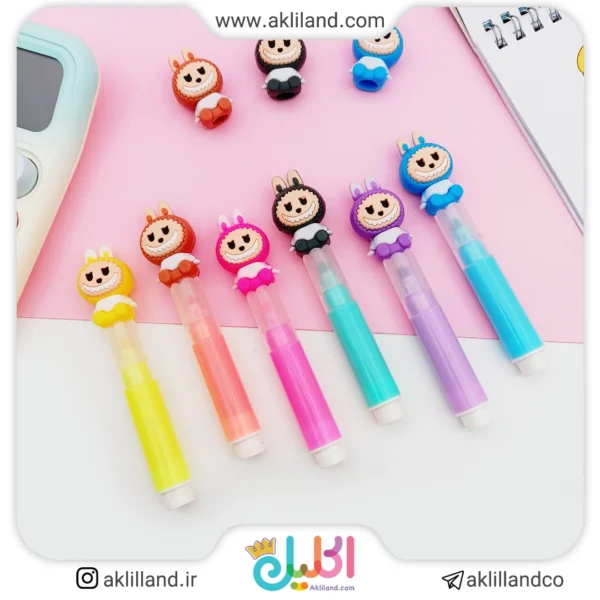 هایلایتر 6 رنگ لبوبو