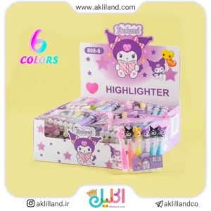 هایلایتر 6 رنگ کرومی