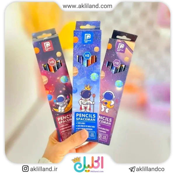 مداد پاک کن دار HB فضانورد (مدل رندوم)