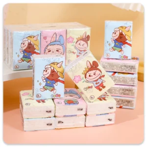 دستمال کاغذی لبوبو بازیگوش