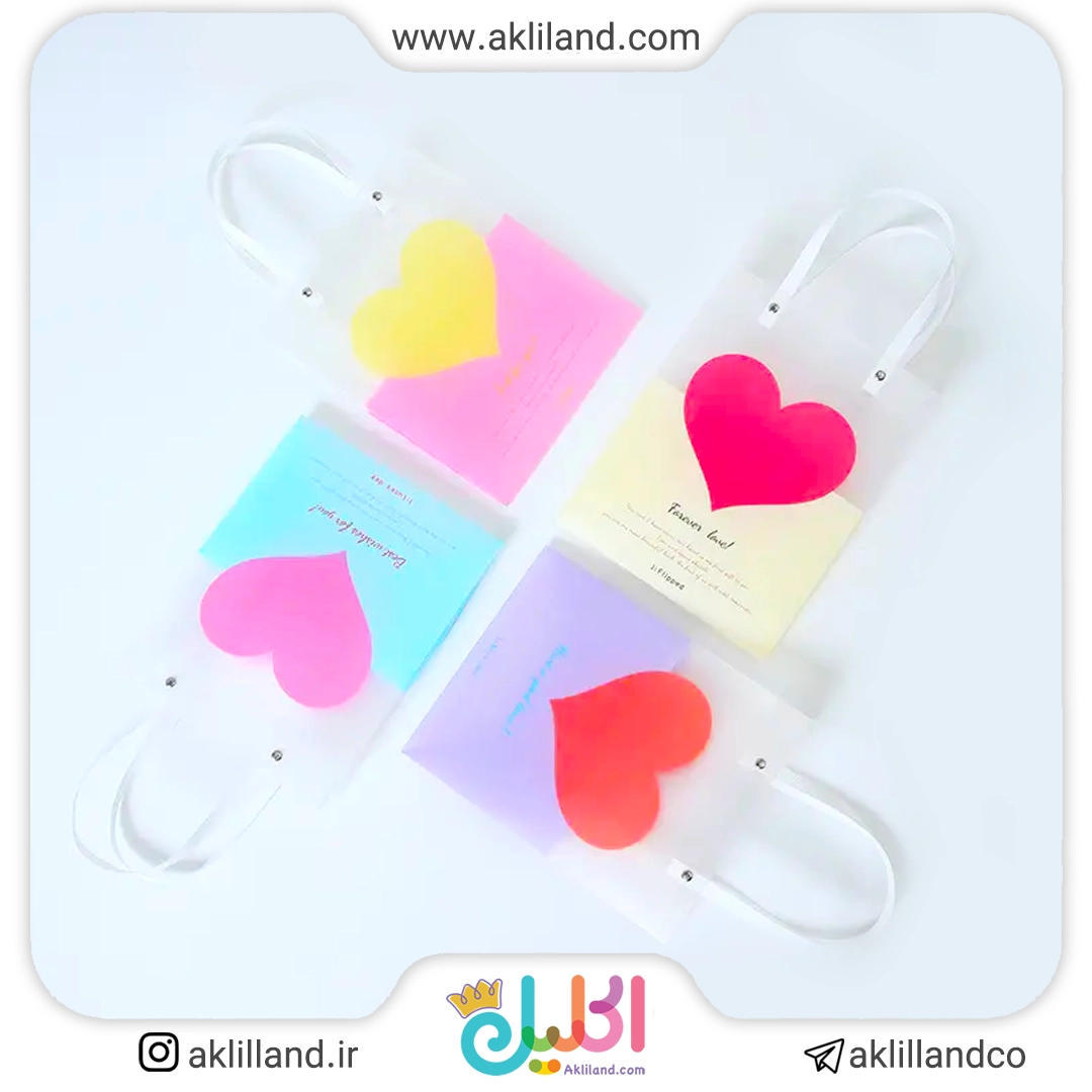 بگ طرح قلبی (19*24.5) سانتی متر