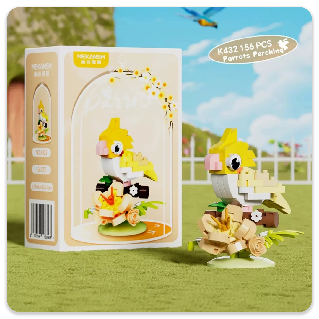 لگو طرح طوطی - Image 8