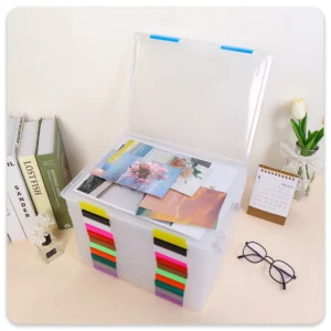 فایل باکس سایز A4 (رنگ رندوم)