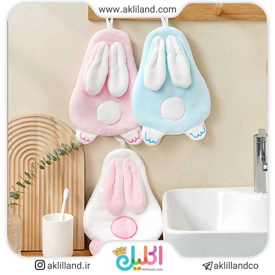 حوله دستی خرگوش گوش بلند
