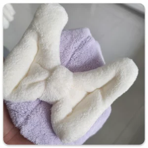 کلاه حمام طرح پاپیونی