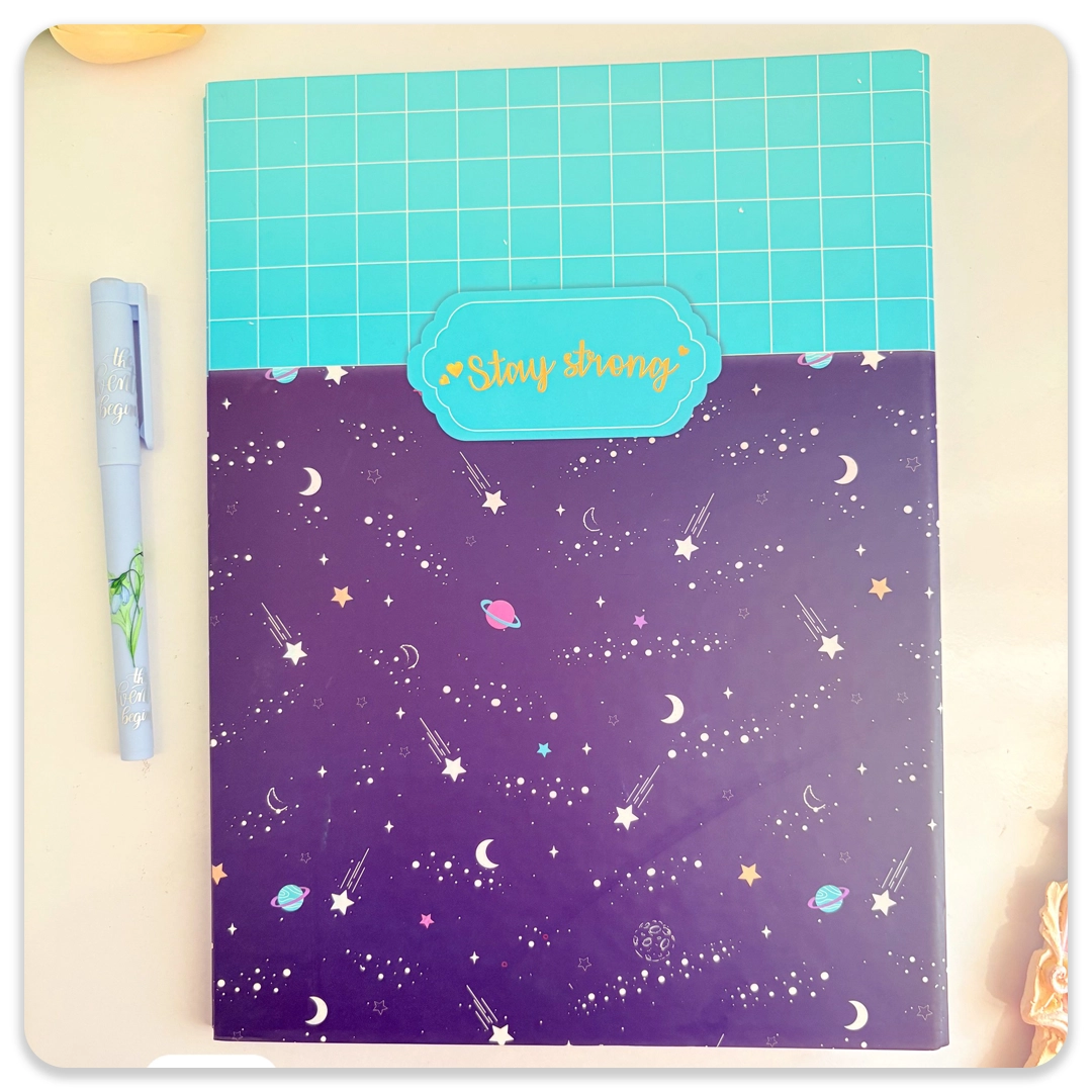 راندو دفتر کلاسور 26 حلقه فلزی فانتزی