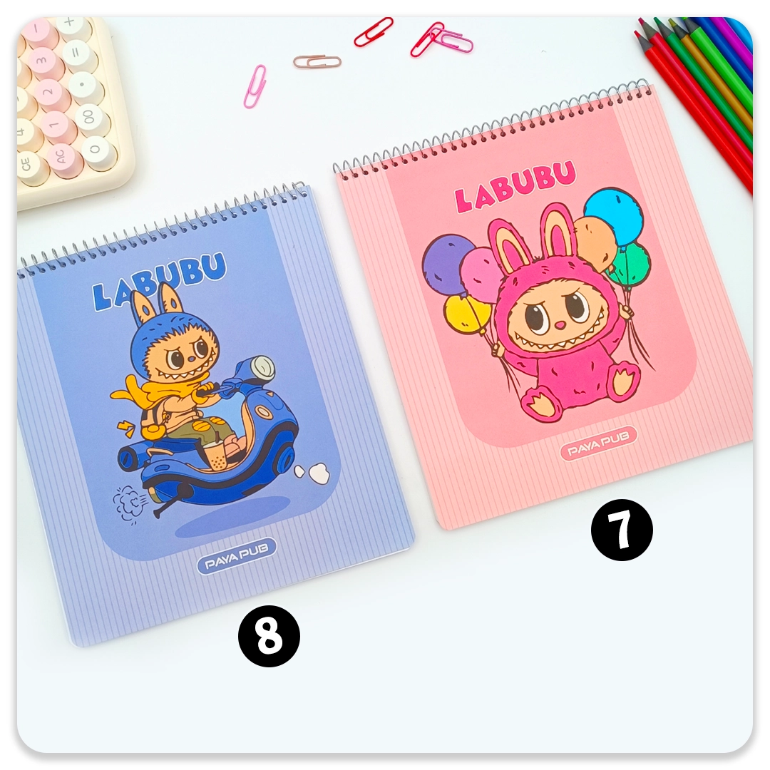 دفتر نقاشی خشتی فانتزی N03 - Image 7