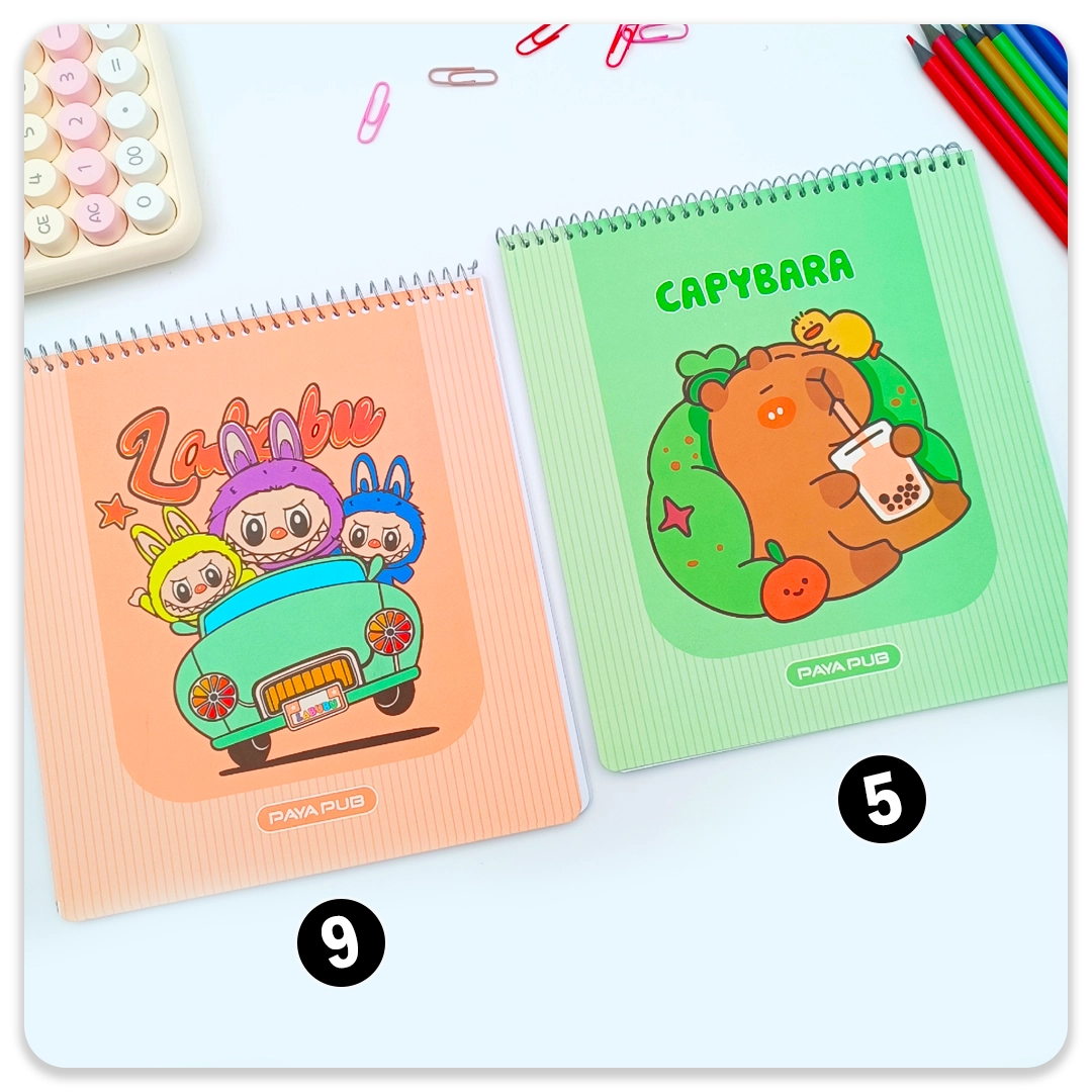 دفتر نقاشی خشتی فانتزی N03 - Image 4