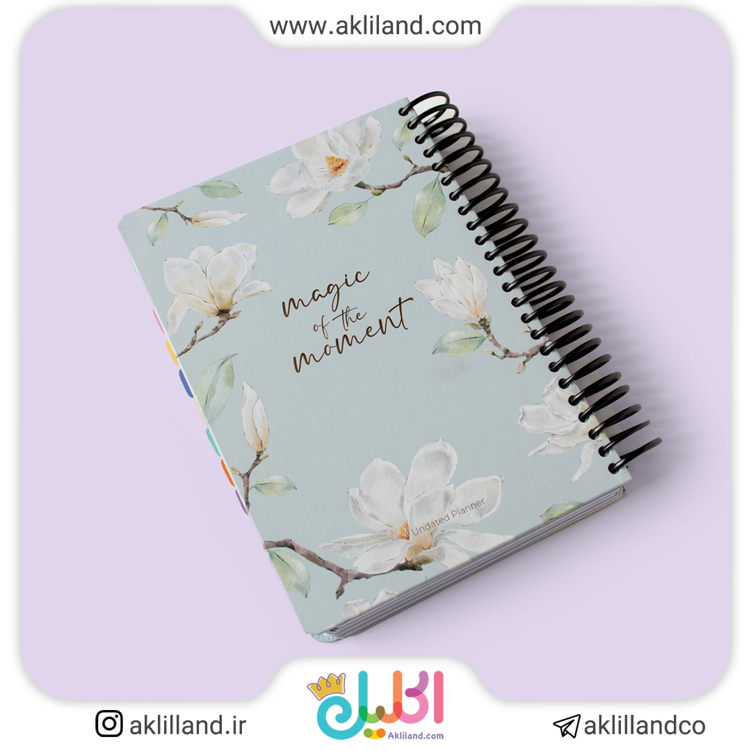 دات نوت A5 پلنر سالیانه بدون تاریخ