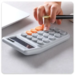 ماشین حساب دکمه درشت مدرن