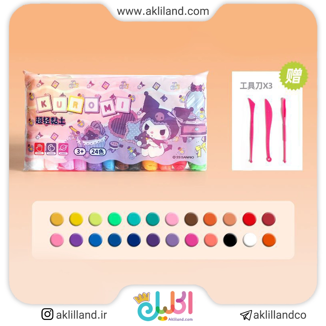 خمیر کلی 24 عددی شیطون