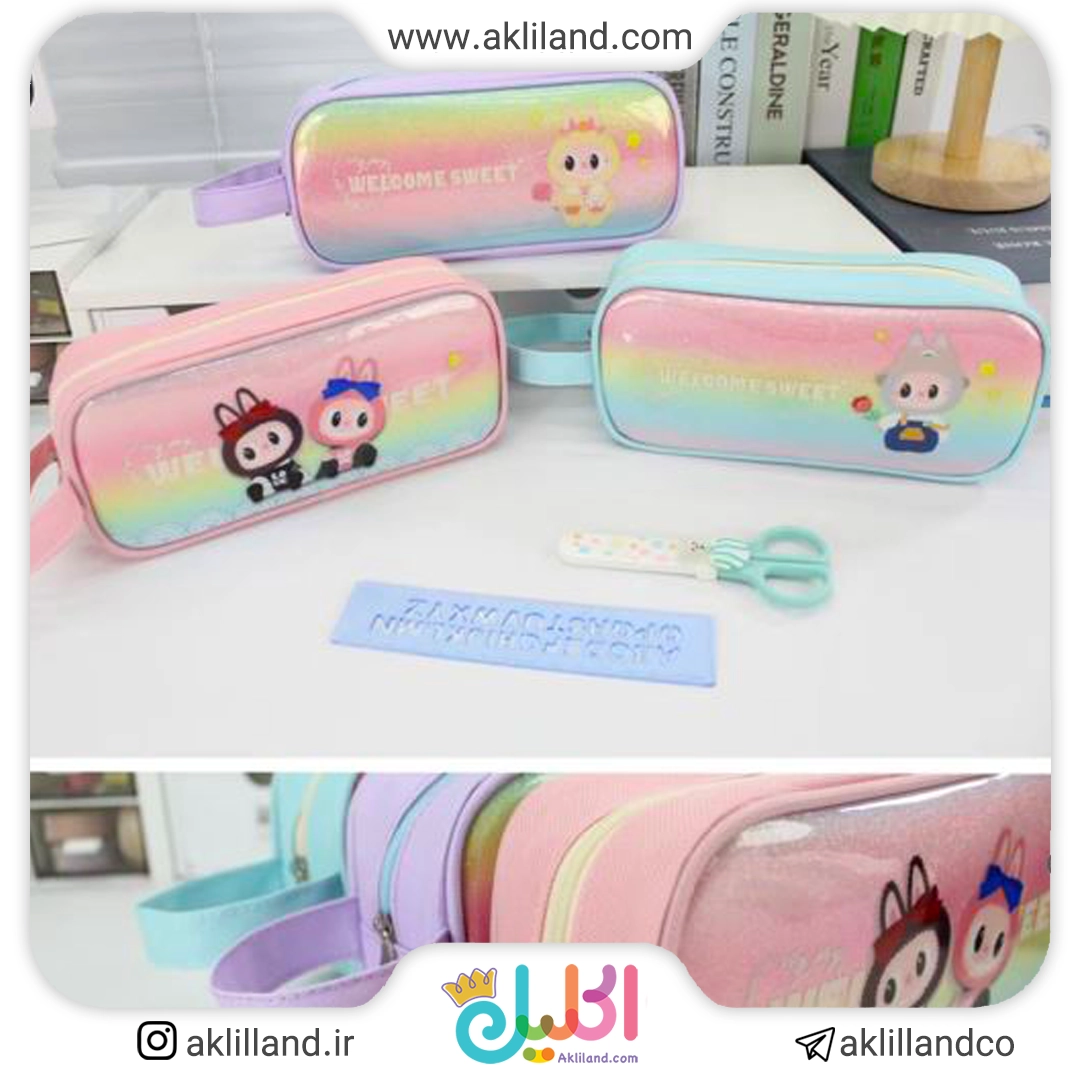 جامدادی رنگین کمانی لبوبو