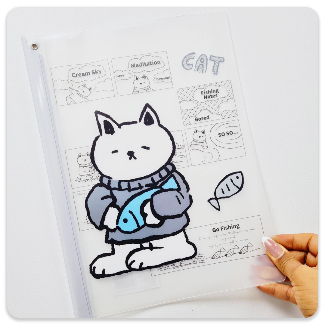 پوشه چرخشی A4 بوفالو و دوستان - Image 2