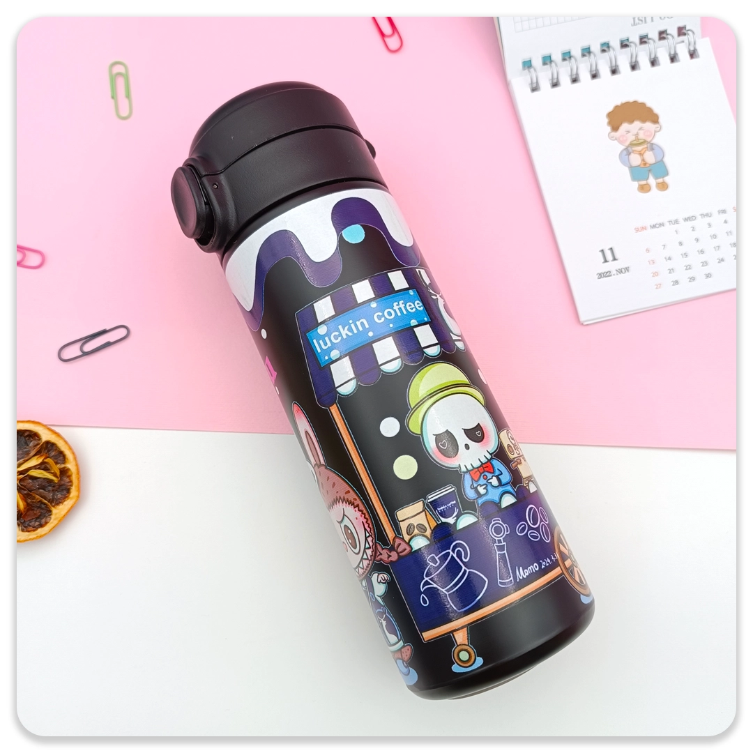 قمقمه استیل پاستیلی لبوبو - Image 10