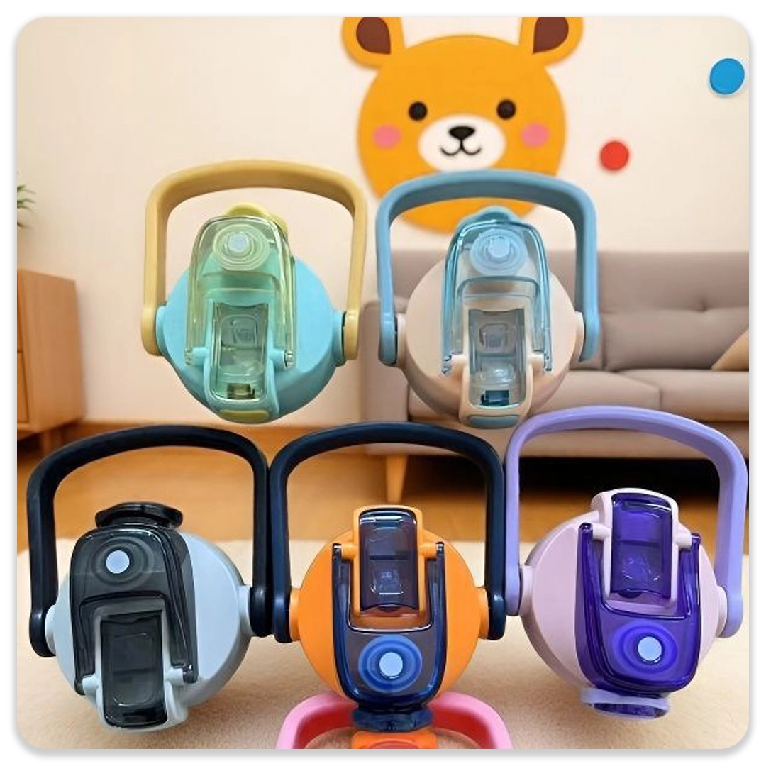 قمقمه دسته دار استیل لبوبو و کری بیبی - Image 5