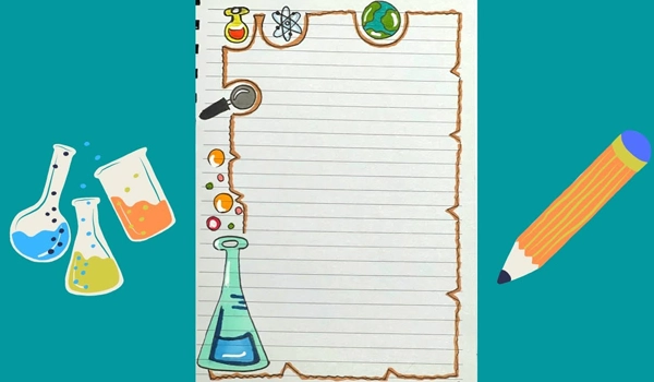 ۱۰ ایده خلاقانه برای نقاشی دفتر علوم
