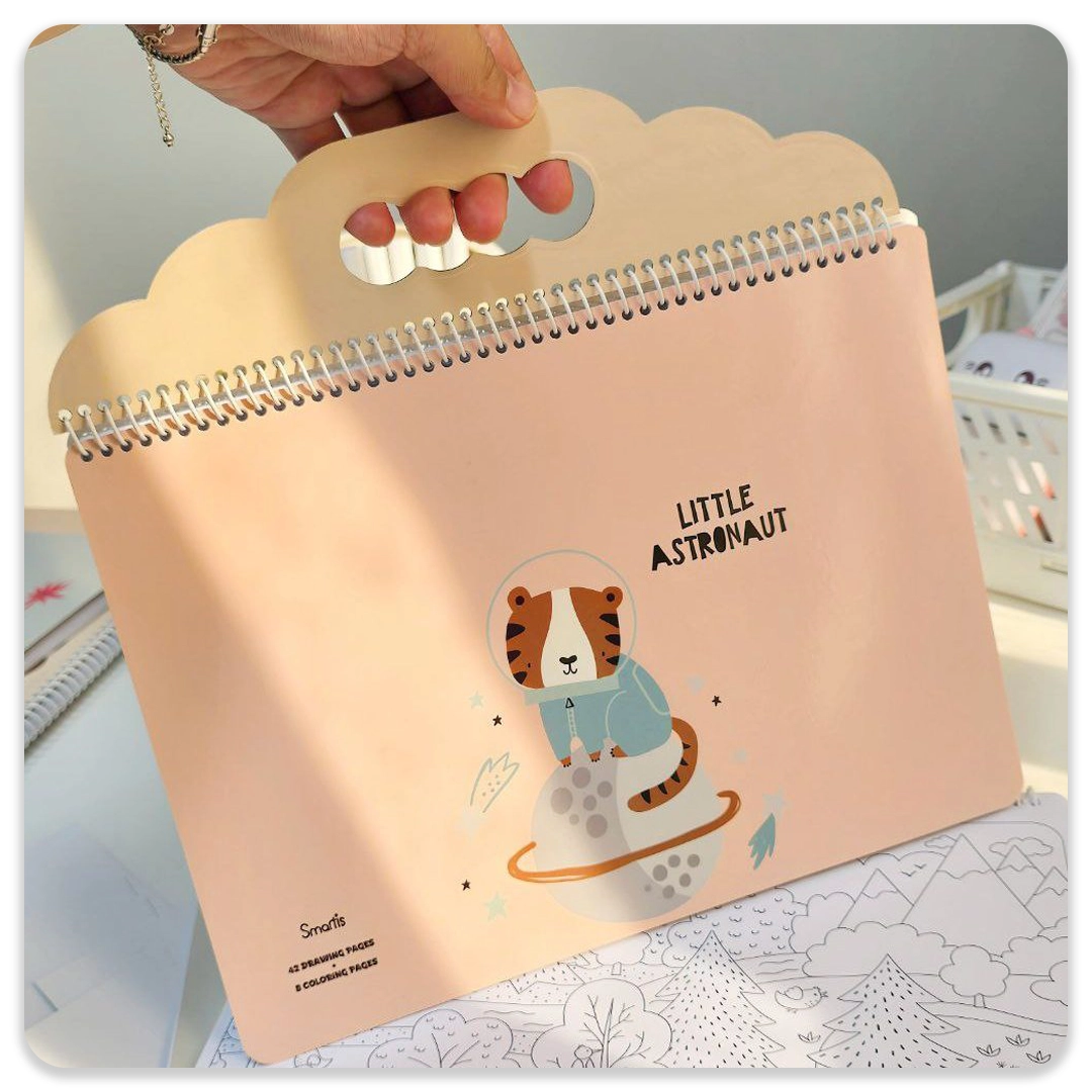 دفتر نقاشی و رنگامیزی دسته دار 2106 - Image 2