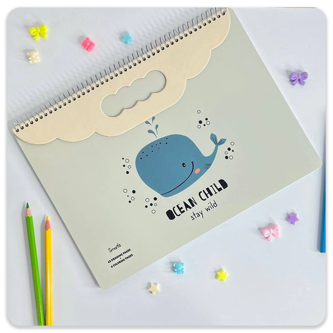 دفتر نقاشی و رنگامیزی دسته دار 2106 - Image 10