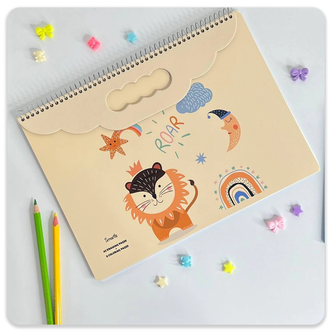 دفتر نقاشی و رنگامیزی دسته دار 2106 - Image 6