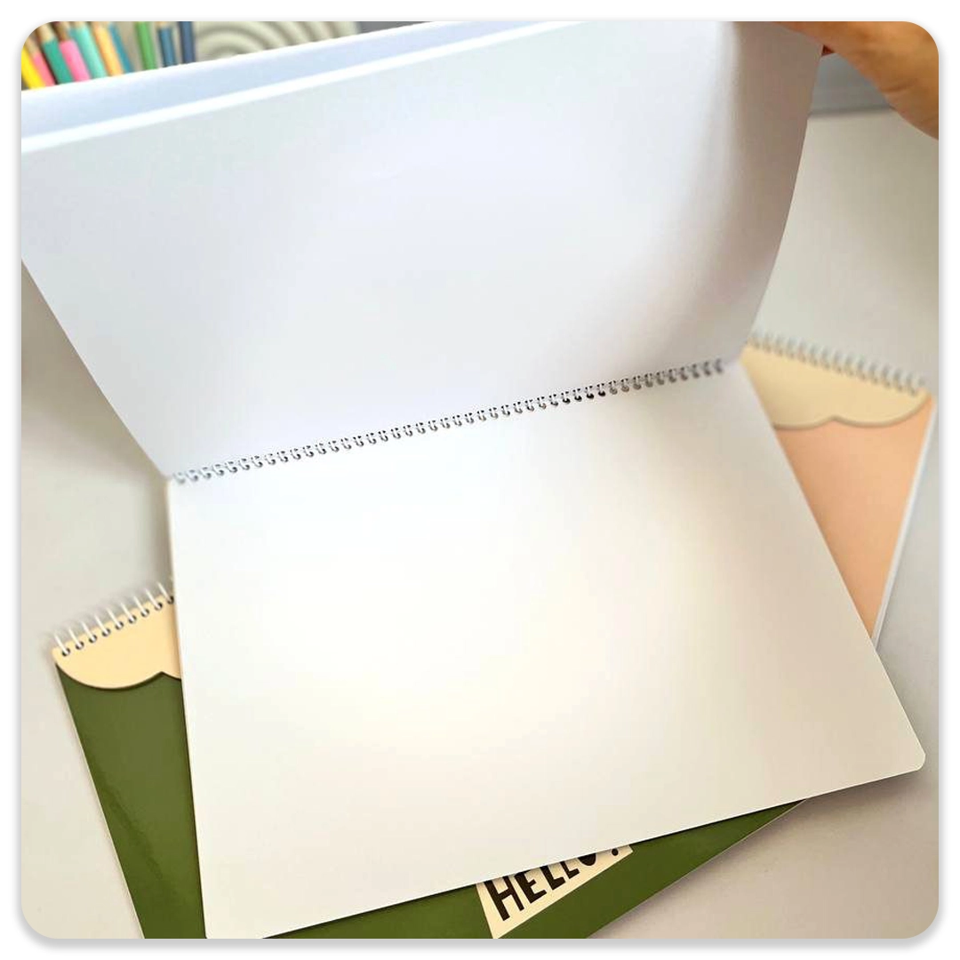 دفتر نقاشی و رنگامیزی دسته دار 2106 - Image 3