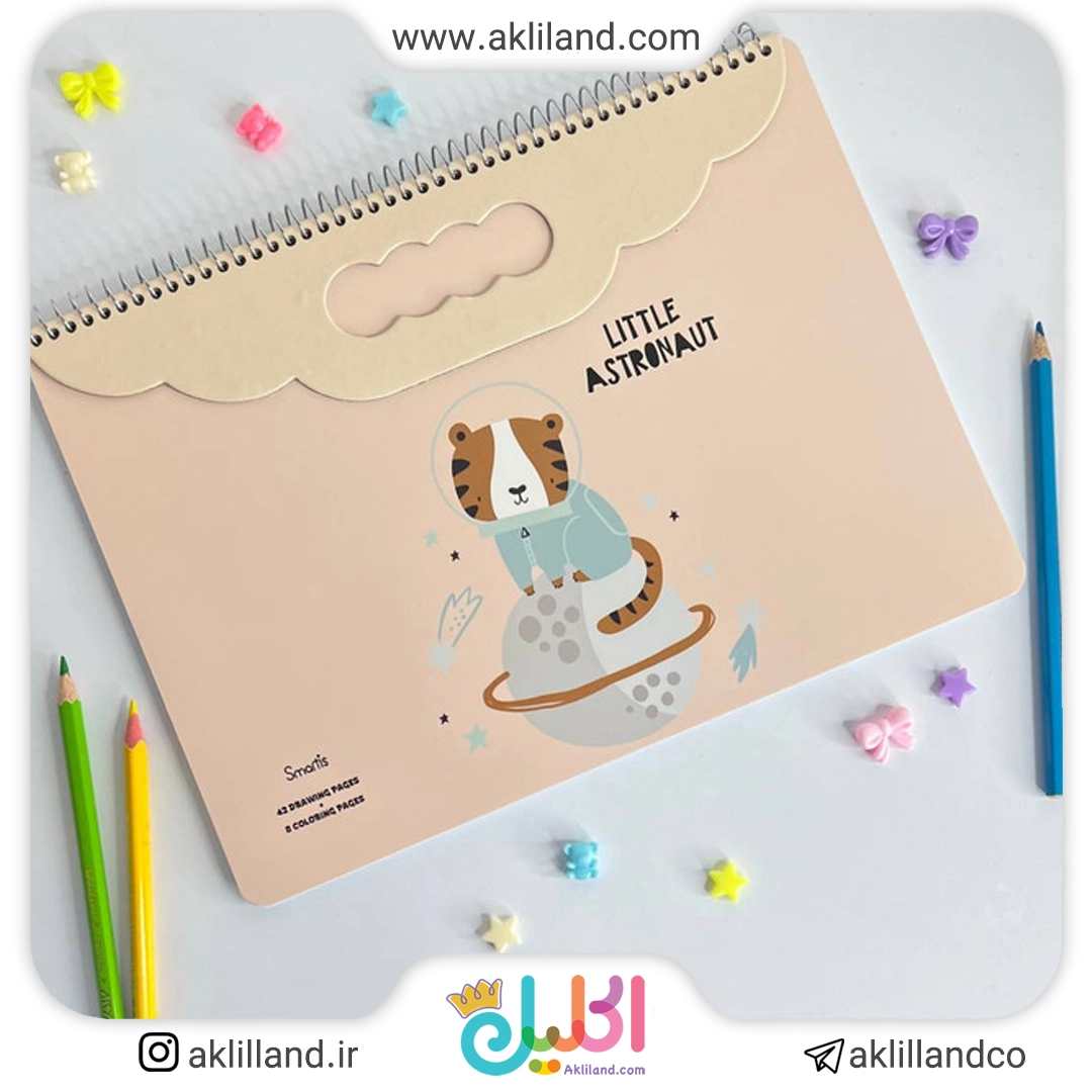 دفتر نقاشی و رنگامیزی دسته دار 2106